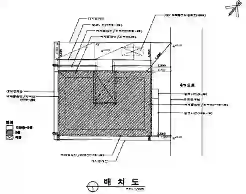 송강빌라 배치도 이미지
